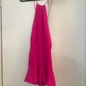 Intermix/Jennifer Hope Pink Romper Size Small